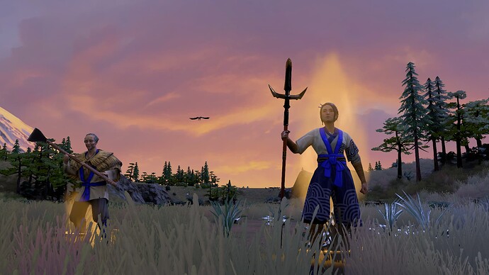 AoMR Tatsuro and his daughter Yasuko