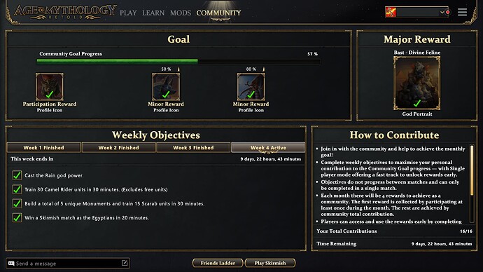 AoMR Divine Feline community event week 4