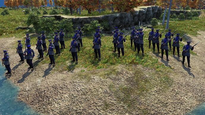 AoE III DE United States Imperial Volunteer during the day