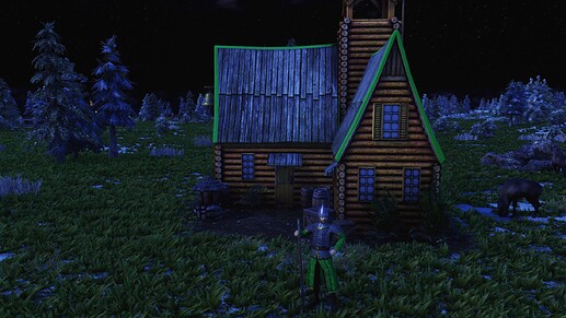 AoE III DE Boyar during the night