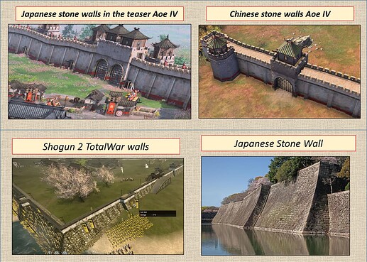 Please unique Japanese Stone Walls