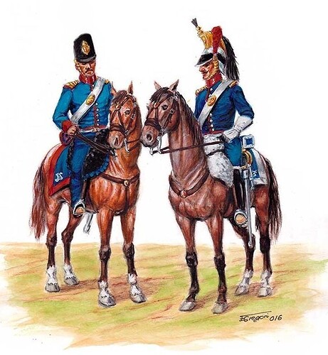 Husar y Dragon Ligeros