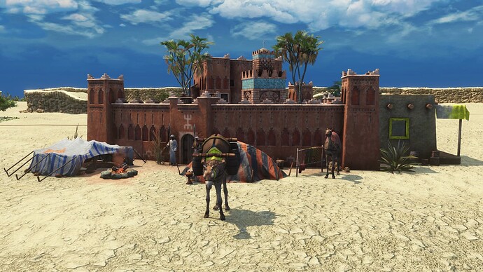 AoE III DE Berber Salt Camel during the day