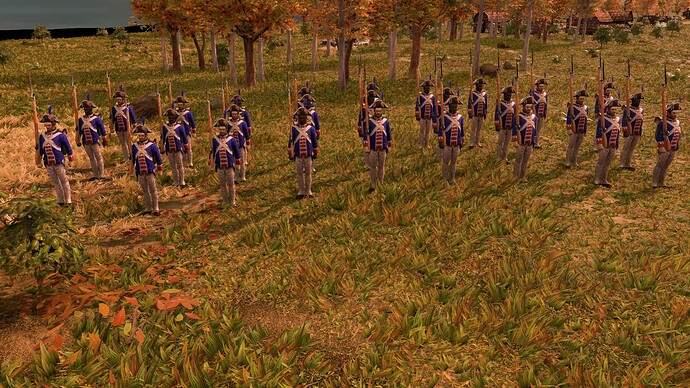 AoE III DE United States Regular at sunrise