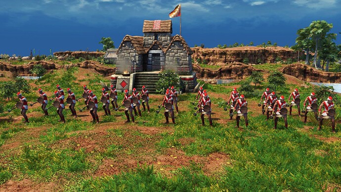 AoE III DE Inca Elite Chimu Runner during the day