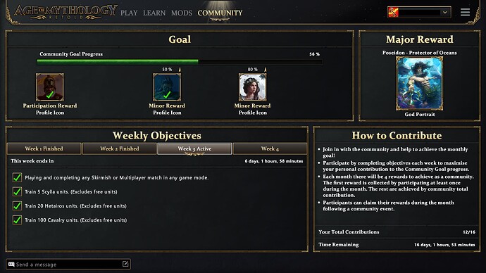 AoMR Daily Celestial Challenge During Week 3 of Community Event