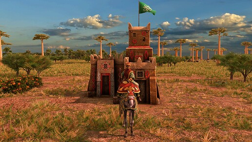 AoE III DE Hausa Prince at sunrise