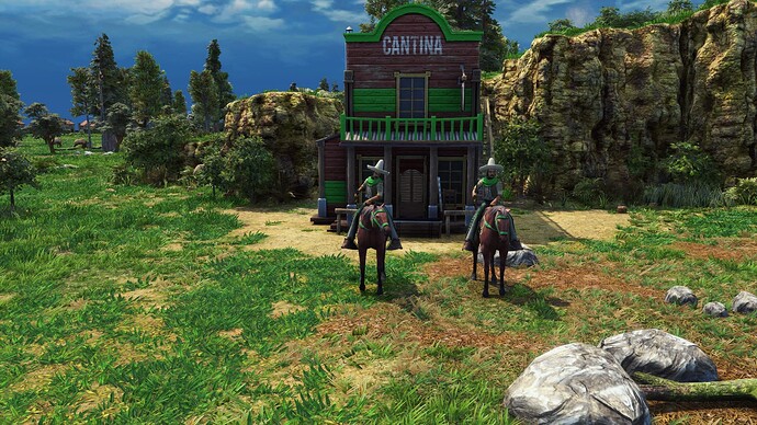 AoE III DE Mexicans Cuatrero during the day