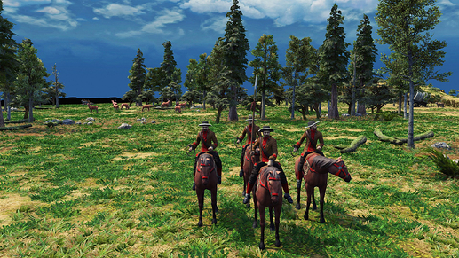 AoE III DE Californio during the day