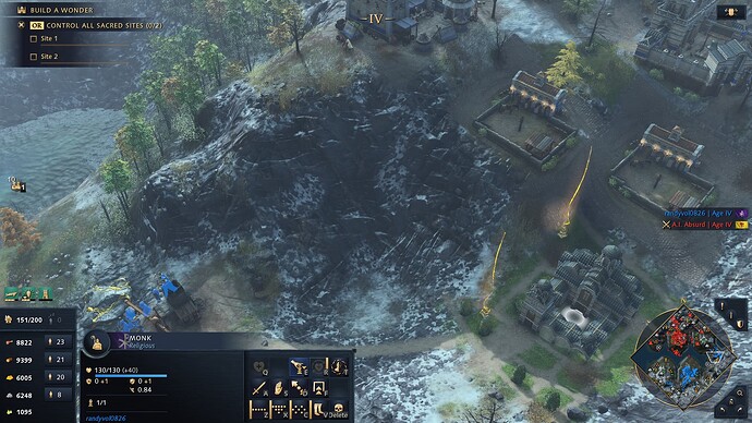 Age of EmpiresIVRelicsWillNotGoInMonestary