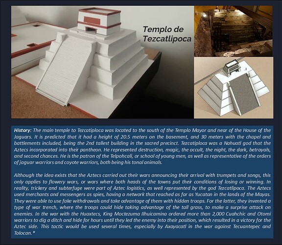 Concept Landmark - Templo de Tezcatlipoca v1.0