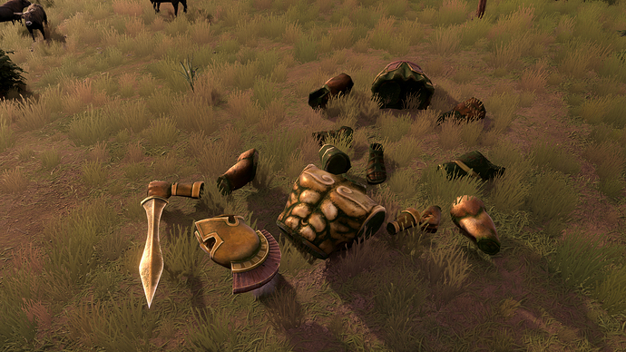 AoMR Colossus broken apart