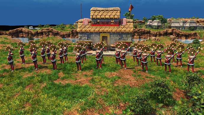 AoE III DE Inca Legendary Maceman during the day