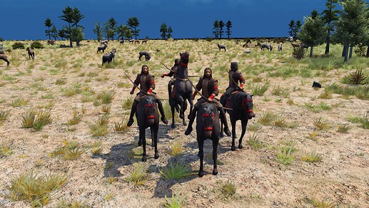 AoE III DE Wokou Horseman during the day