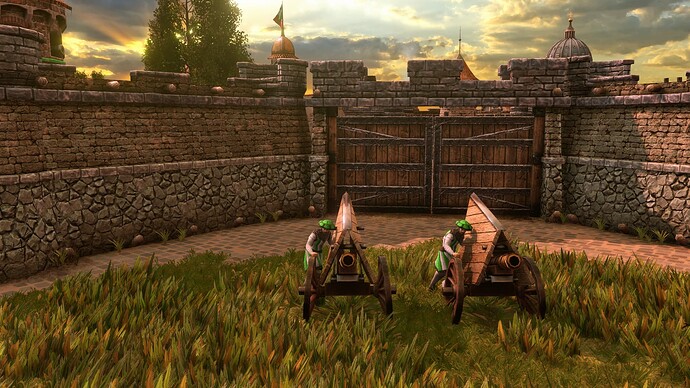 AoE III DE Italians Spingarde at sunrise