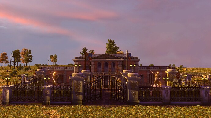 AoE III DE Sunset at the House of Hanover