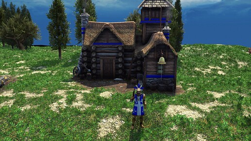 AoE III DE Default Maltese Grand Master during the day