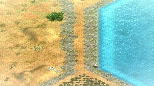 1 tile lake buffer