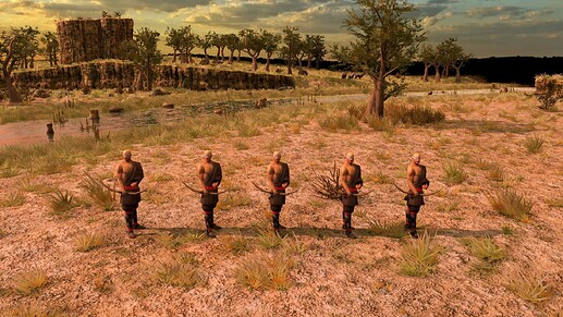 AoE III DE Wokou Monk at sunrise