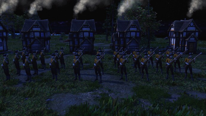 AoE III DE Dutch Skirmisher during the night