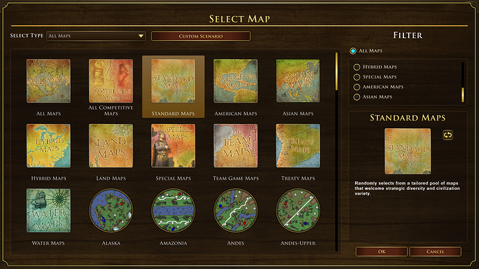 AoE III DE DLC maps not showing up