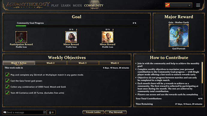 AoMR Gaia - Mother Earth community event week 1