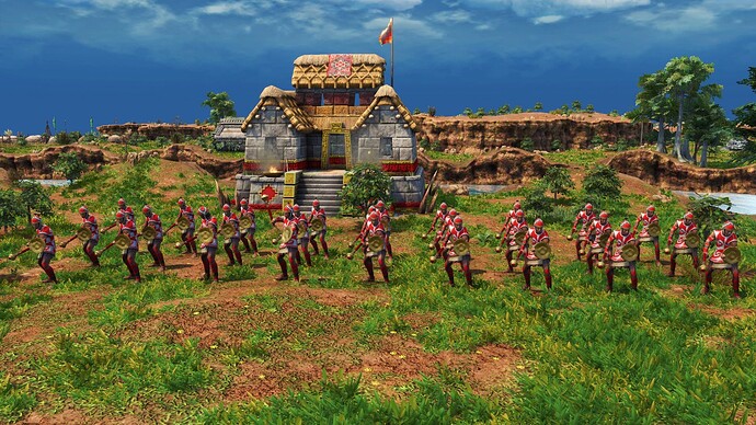 AoE III DE Inca Legendary Chimu Runner at during the day