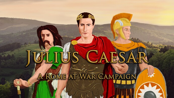 Julius Caesar art