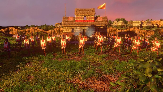 AoE III DE Inca Huaraca at sunset
