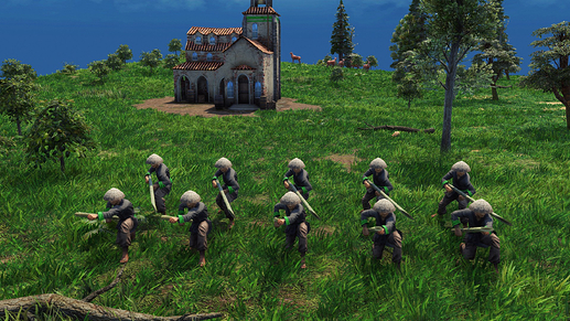 AoE III DE Javanese Spearman during the day