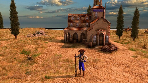 AoE III DE Cangaçerio at sunrise