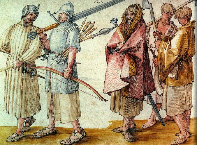 Galloglass, circa 1521