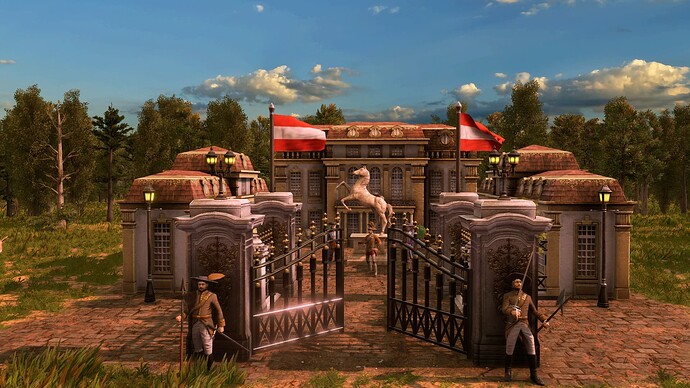 AoE III DE Sunrise at the House of Habsburg