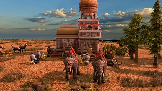 AoE III DE Nanib Sahir at sunrise