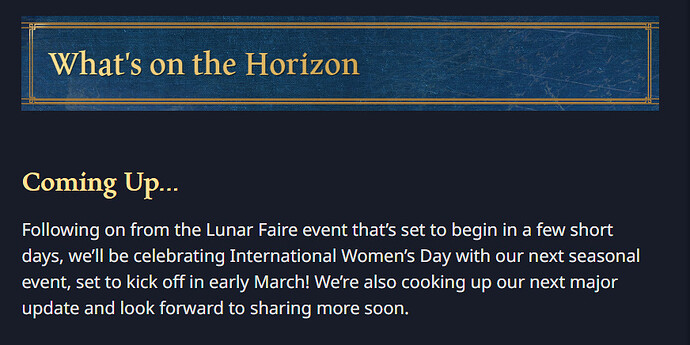 Whats up in the horizon_ January 2024