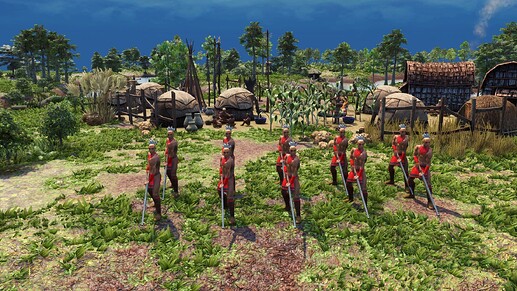 AoE III DE Cherokee Rifleman during the day