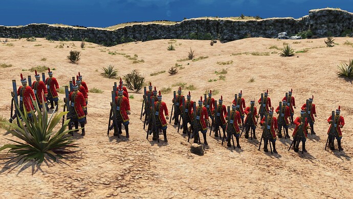 AoE III DE Ottoman Guard Abus Gunner during the day