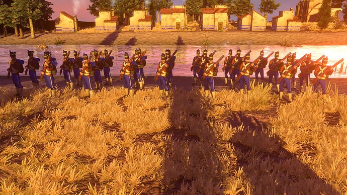 AoE III DE Portuguese Veteran Cassador at sunset