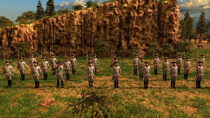 AoE III DE Mexicans Veteran Soldado at sunrise