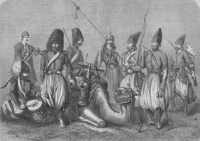 Qajar-Zanbourak-unit