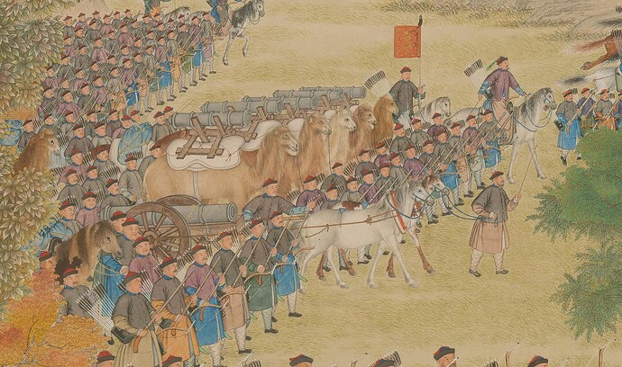 Qing musketeer&archers