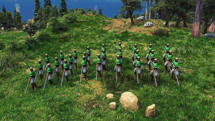 AoE III DE Mexicans Reservistas Insurgente during the day