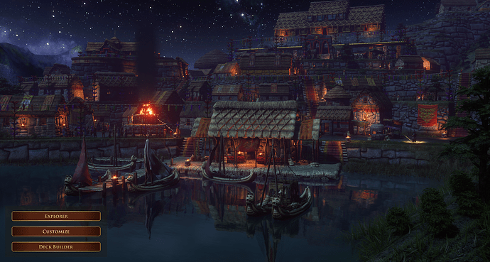 AoE III DE Cuzco during the night