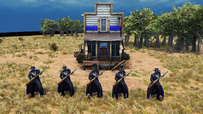 AoE III DE United States Owlhoot during the day