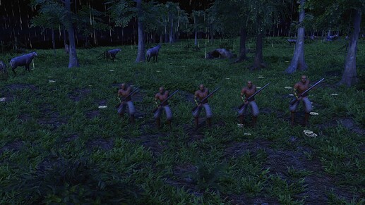 AoE III DE Marathan Thuggee during the night