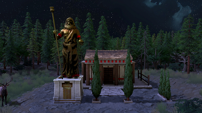 AoMR Zeus Temple with Ultimate Fan Pack