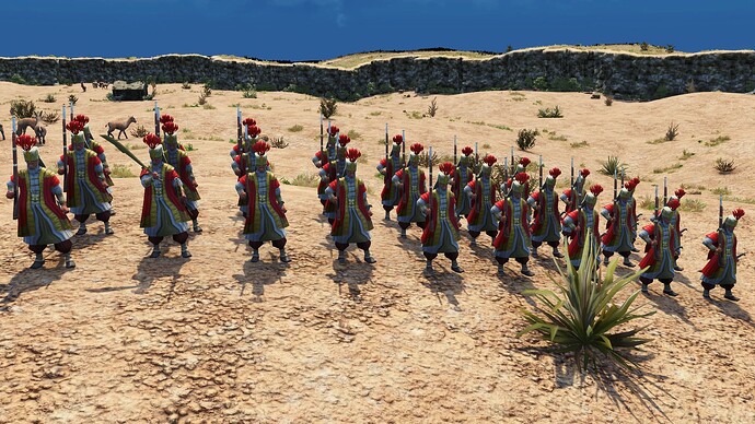 AoE III DE Ottoman Guard Janissary during the day