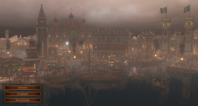 AoE III DE Venice during a Foggy Night