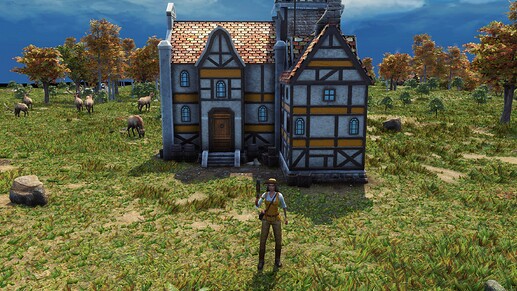 AoE III DE Amelia during the day