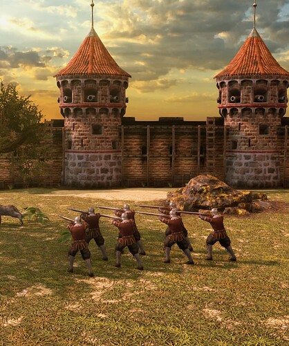 Maltese Wall Guns